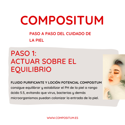 El cuidado de la piel con Compositum, paso a paso El cuidado de la piel con Compositum, paso a paso